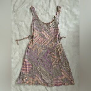 Hurley size small Colorful Geometric Patterned Dress
